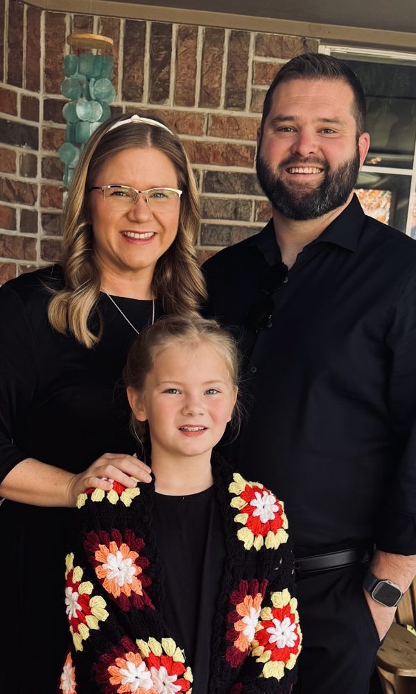 Tara, Tyler and Ivy dressed up together